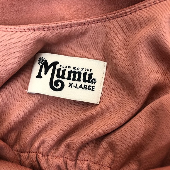 NWOT Show Me Your Mumu Caitlin Ruffle Maxi Dress - Picture 5 of 8